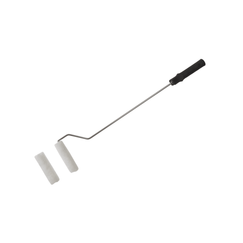 100mm RADIATOR ROLLER KIT + 2 MEDIUM PILE ROLLERS