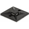 CABLE TIE BASES (SUITS TIES UPTO 5.5mm) (BLACK) (50)