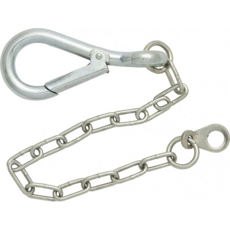 COMMERCIAL SPRING HOOKS & 200mm CHAIN (SMALL) (10)