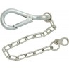 COMMERCIAL SPRING HOOKS & 200mm CHAIN (SMALL) (10)