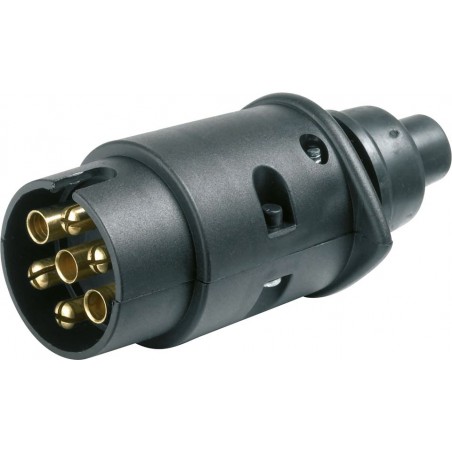 7 PIN TRAILER PLUG (12/24V) (PLASTIC)