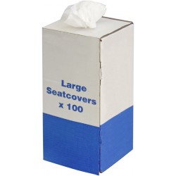 DISPOSABLE SEAT COVERS (15MICRON) (100)