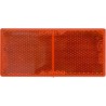 S/ADHESIVE REFLECTORS (100 X 50mm) (RED) (10)