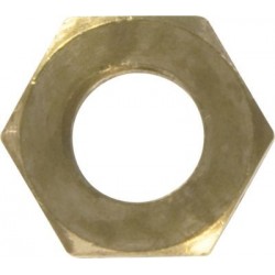 EXHAUST MANIFOLD NUTS (M8 X 1.25MM) (BRASS) (50)