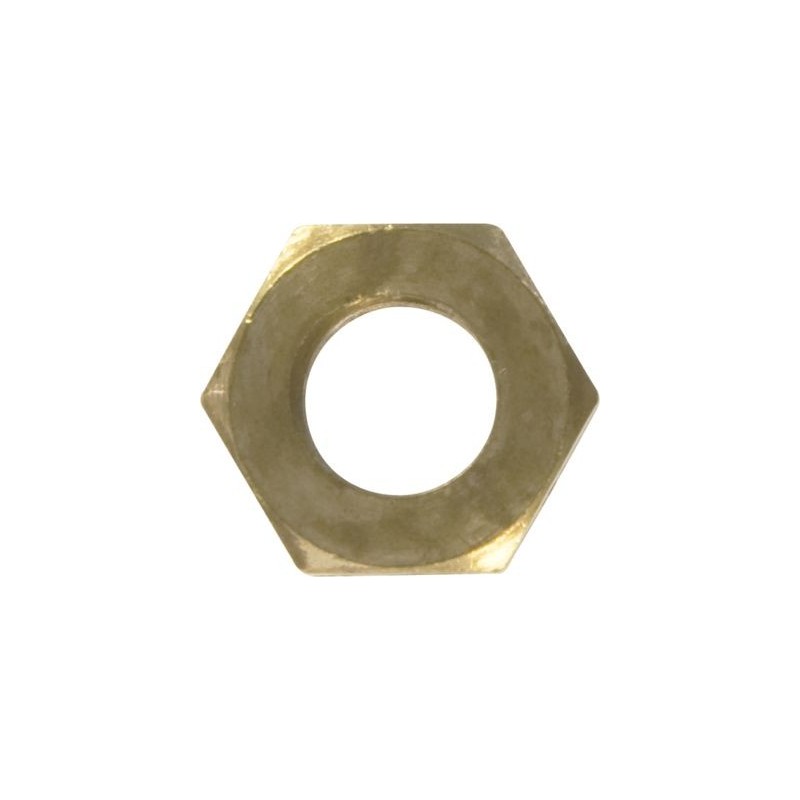 EXHAUST MANIFOLD NUTS (M8 X 1.25MM) (BRASS) (50)
