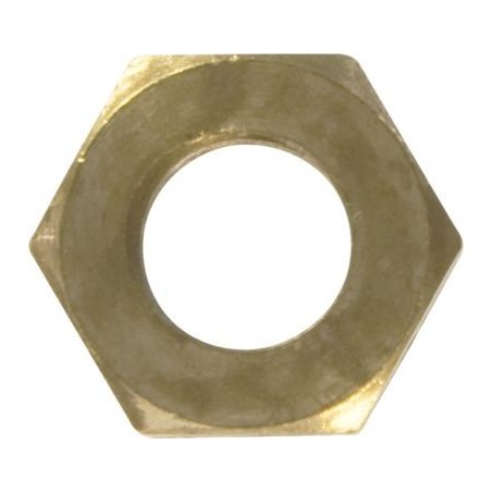 EXHAUST MANIFOLD NUTS (M8 X 1.25MM) (BRASS) (50)