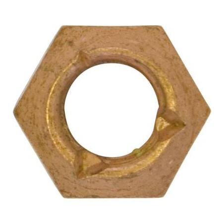 EXHAUST MANIFOLD NUTS (M8 X 1.25MM) (COPPER FLASHED) (50)
