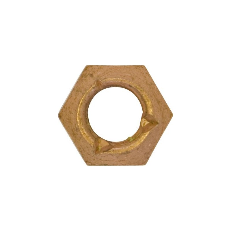 EXHAUST MANIFOLD NUTS (M10 X 1.5MM) (COPPER FLASHED) (50)