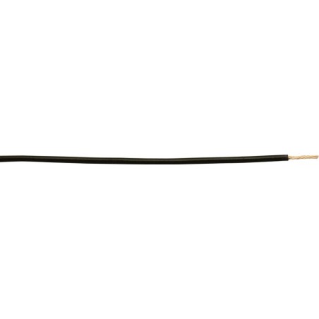 1mm² SINGLE CORE CABLE (BLACK) (THIN WALL)