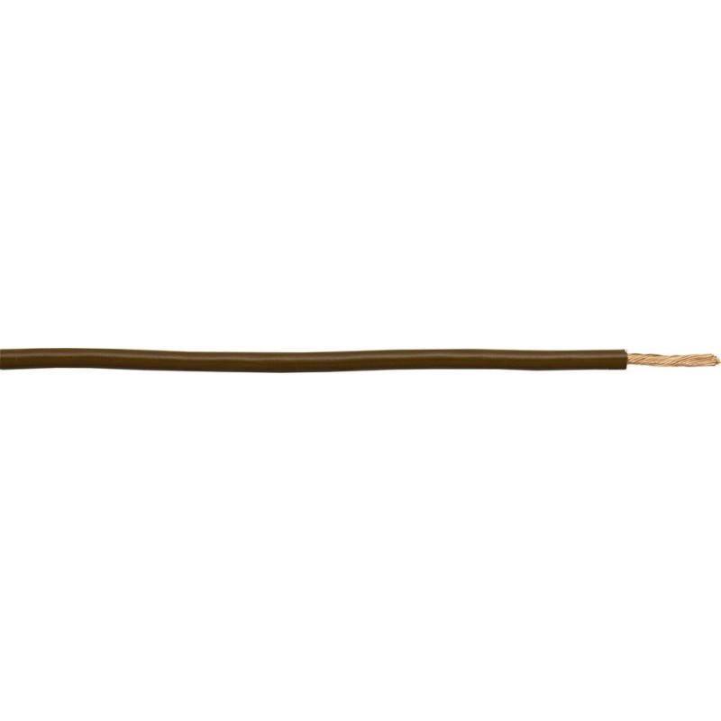 2mm² SINGLE CORE CABLE (BROWN) (THIN WALL)