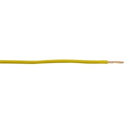 2mm² SINGLE CORE CABLE (YELLOW) (THIN WALL)