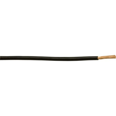 3mm² SINGLE CORE CABLE (BLACK) (THIN WALL)