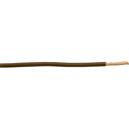 3mm² SINGLE CORE CABLE (BROWN) (THIN WALL)