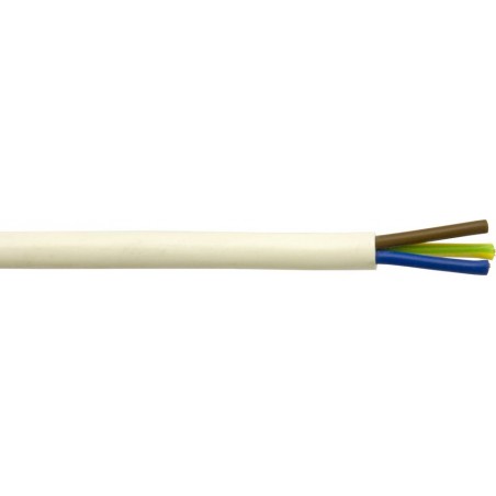 3 CORE CABLE (WHITE) (3 x 1.5mm²)