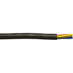 7 CORE CABLE (BLACK) (6 x 1mm² / 1 x 2mm²)