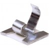S/ADHESIVE ALLOY CABLE CLIPS (9.5mm) (50)