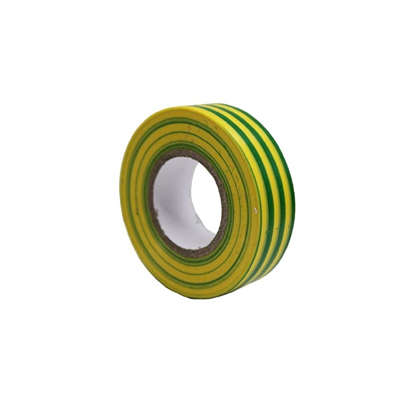 INSULATION TAPE (19mm X 20mtr) (EARTH) (GREEN/YELLOW)