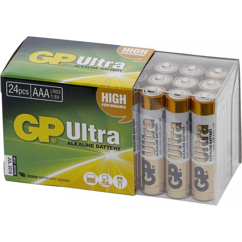 AAA H/D ALKALINE BATTERIES (24 PKT)