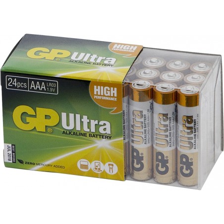 AAA H/D ALKALINE BATTERIES (24 PKT)