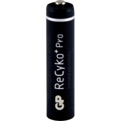 AAA GP RECYKO+ PRO H/D RECHARGABLE BATTERIES (4)