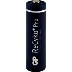 AA GP RECYKO+ PRO H/D RECHARGABLE BATTERIES (4)