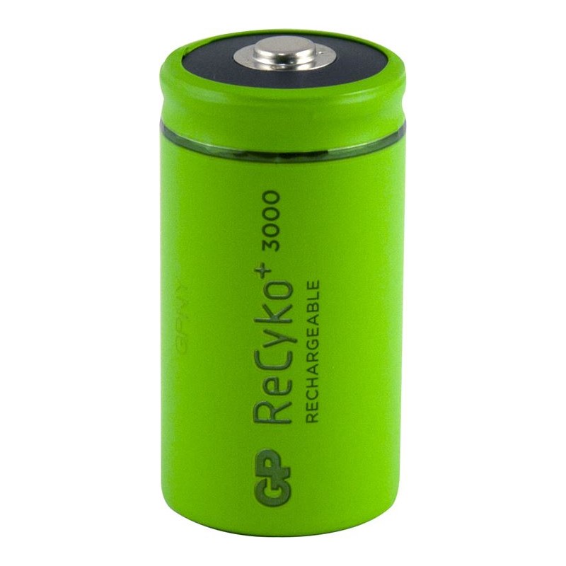 C GP RECYKO+ H/D RECHARGABLE BATTERIES (2)