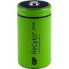 D GP RECYKO+ H/D RECHARGABLE BATTERIES (2)