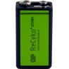 9V GP RECYKO+ H/D RECHARGABLE BATTERIES (1)