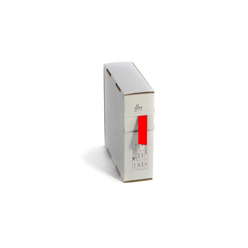 HEAT SHRINK TUBING (4.8mm) (2 – 1 RATIO) (RED) (12mtr)