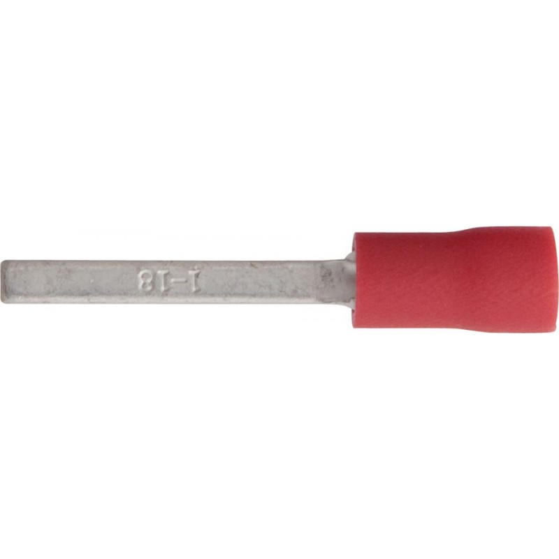 18mm (BLADE) TERMINALS (RED) (18mm BLADE) (100)