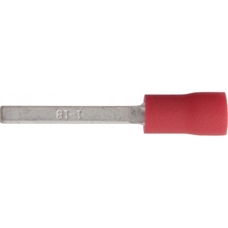 18mm (BLADE) TERMINALS (RED) (18mm BLADE) (100)