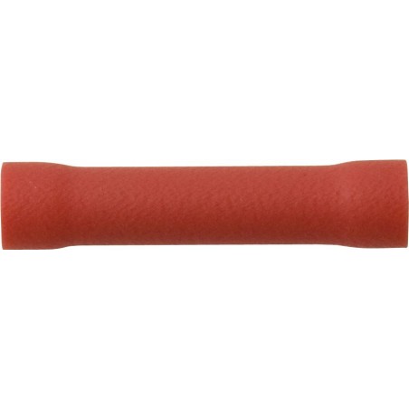 4.3mm (BUTT) TERMINALS (RED) (4.3mm) (100)