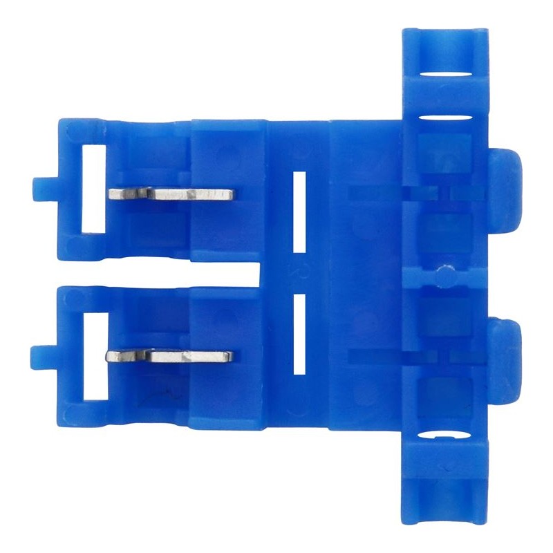 BLADE FUSE HOLDERS (SELF STRIPPING) (BLUE) (20)