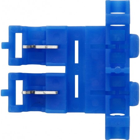 BLADE FUSE HOLDERS (SELF STRIPPING) (BLUE) (20)