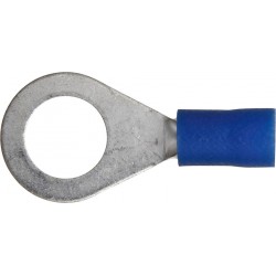 3.2mm (RING) TERMINALS (BLUE) (100)