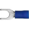 4.3mm (FORK) TERMINALS (BLUE) (100)