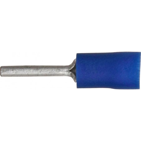 12.0mm (ROUND PIN) TERMINALS (BLUE) (100)