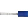 17.5mm (FLAT BLADE) TERMINALS (BLUE) (100)