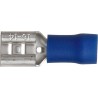 6.7mm (PUSH ON) TERMINALS (BLUE) (100)
