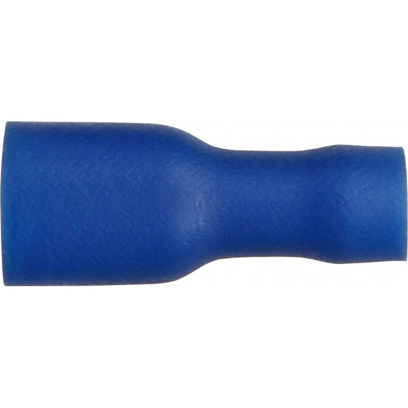 5.0mm (PUSH ON) TERMINALS (BLUE) (F/INSULATED) (100)