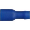 5.0mm (PUSH ON) TERMINALS (BLUE) (F/INSULATED) (100)