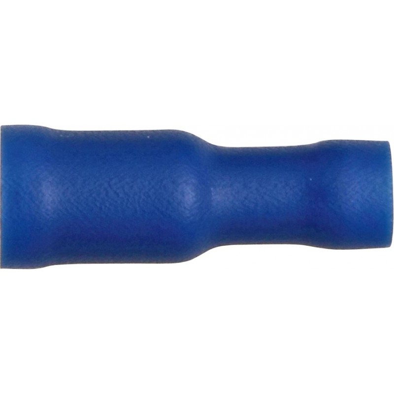 5.0mm (BULLET) FEMALE TERMINALS (BLUE) (100)