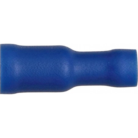 5.0mm (BULLET) FEMALE TERMINALS (BLUE) (100)