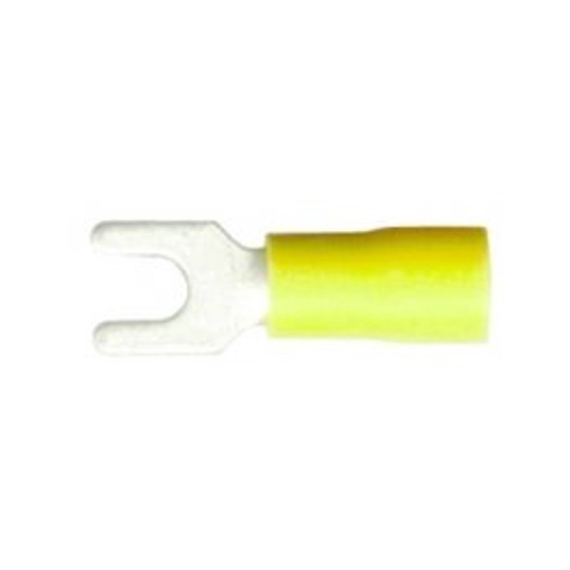 4.3mm (FORK) TERMINALS (YELLOW) (50)