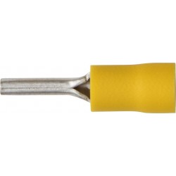 13.5mm (ROUND PIN) TERMINALS (YELLOW) (50)