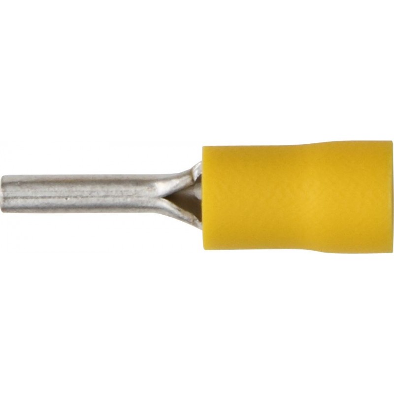 13.5mm (ROUND PIN) TERMINALS (YELLOW) (50)