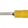 13.5mm (ROUND PIN) TERMINALS (YELLOW) (50)