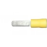 10.0mm (FLAT BLADE) TERMINALS FLAT (YELLOW) (50)