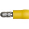 5.0mm (BULLET) MALE TERMINALS (YELLOW) (50)