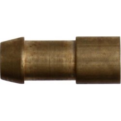 BRASS BULLET CONNECTOR (MALE) (100)